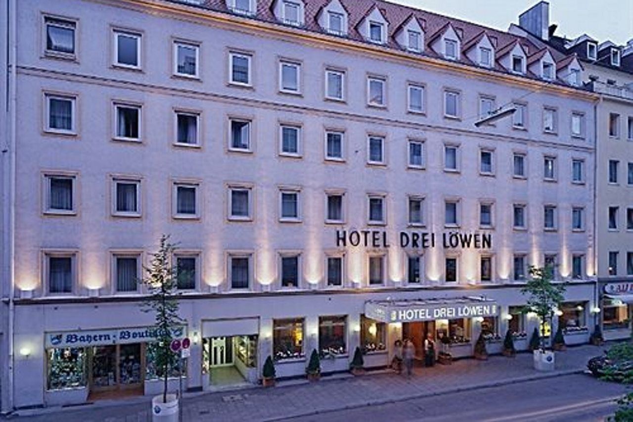 Drei Loewen Hotel Мюнхен Екстериор снимка